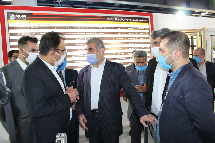 الحضور القوي لشركة آکپا إيران في المعرض الدولي الثاني عشر للأبواب والنوافذ والصناعات ذات الصلة في طهران عام 2020